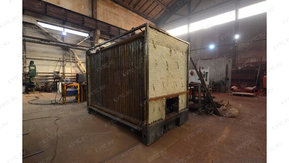 Котел 1.28 МВт с ОУР изготовление